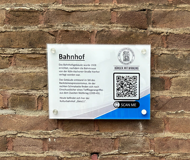 Historisches Schild in Quadrath-Ichendorf